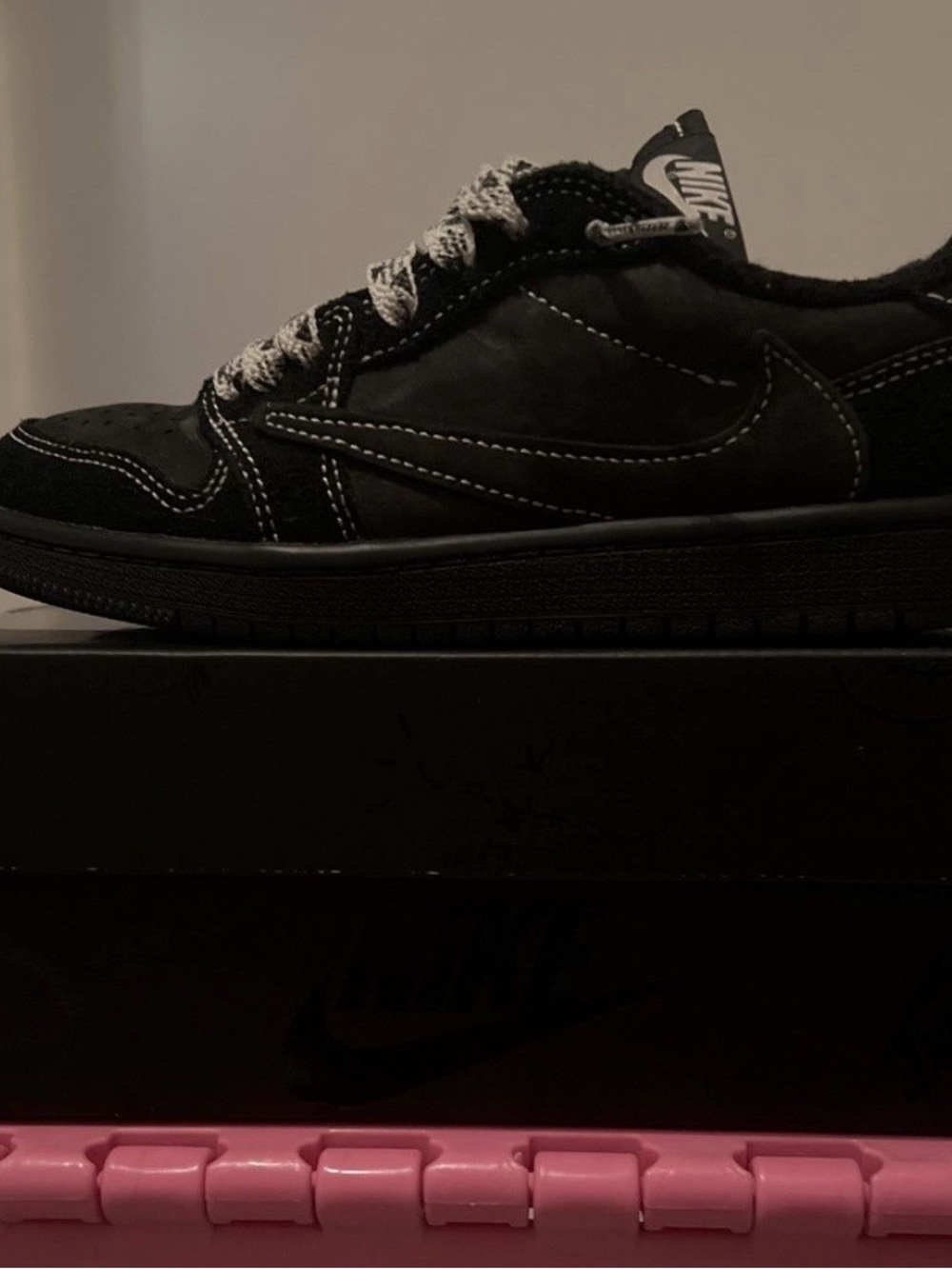 Travis Scott x Air Jordan 1 Low OG Black Phantom
